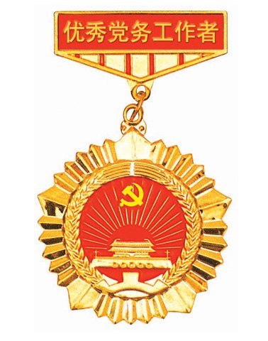 供应专业制作全国各地各种优秀党务工作者奖章