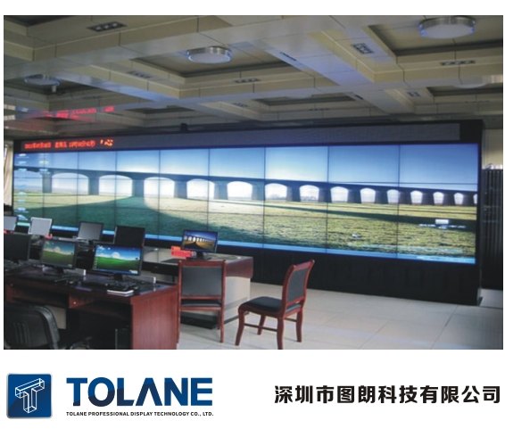 杭州液晶拼接屏电视墙监控项目|深圳市图朗科