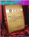 深圳木質(zhì)授權(quán)牌制作 不銹鋼牌定做，常務(wù)理事單位牌匾定做 圖片