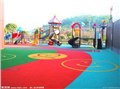 昆山张家港江阴上海幼儿园塑胶操场塑胶场地施工 图片