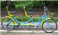 新款24寸双人自行车/风景区出租双人车/广州新款双人自行车 图片