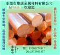 进口【T2紫铜棒，T2环保紫铜带】现货 图片