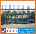 惠州围墙围栏惠州静电喷涂钢管栏杆量大价优 图片