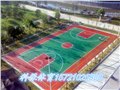 宁波宁海塑胶篮球场施工材料|门球场厂家|翻修维修 图片