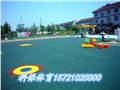 上海幼儿园塑胶操场|球场围网|橡胶跑道 图片