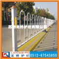 上海道路护栏/上海道路交通护栏/锌钢材质/表面静电喷涂处理 图片