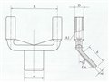 SSY-240/40A-20雙導(dǎo)線鋁壓縮型設(shè)備線夾 圖片