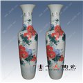 供應家居工藝品 陶瓷禮品擺件 景德鎮瓷器 中國紅花開富貴  圖片