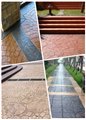 杭州艺术地坪，压模路面铺装 图片