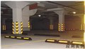 郑州河南*大型*地下停车库规划标线（车库三色条 防撞柱反光指示牌安装施 图片