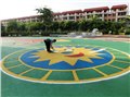 深圳 包安裝幼兒園EPDM橡膠地面  包設計圖案 圖片