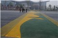 承接淮北亳州彩色透水混凝土路面施工 图片