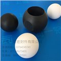 上海耐高温PTFE四氟球 铁氟龙球 阀门异型四氟球 图片