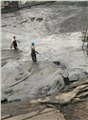 杭州瓜沥镇专业清理污水池.工厂污水处理池清淤报价 图片