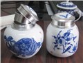 大量生产陶瓷茶叶罐，陶瓷茶叶罐生产厂家，找景德镇茶叶罐厂 图片