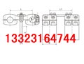 TLS-44螺栓型雙導(dǎo)線雙引下線T型卡子適應(yīng)導(dǎo)線為L(zhǎng)GKK-600 圖片