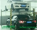 簡易四柱立體車庫 四柱鏈條式停車設(shè)備 無避讓上下升降機(jī)械停車位 圖片