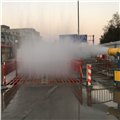 沧州建筑工地全自动洗车平台遥控式雾炮设备 图片