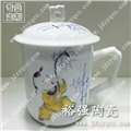陶瓷茶杯厂家 茶杯定制 肖像照片茶杯 图片