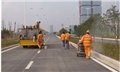 河南专业马路划线价格 许昌热熔冷漆喷划施工公司 图片