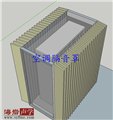 海巖聲學(xué)成都眉山自貢空調(diào)隔音屏障，空調(diào)隔音吸音處理，中央空調(diào)噪音治理 圖片