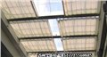 定制商场玻璃顶电动遮阳FSS电动天棚帘 图片