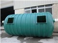 農(nóng)村用玻璃鋼化糞池_高效波紋玻璃鋼化糞池直銷【華盛】 圖片
