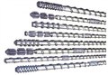 常平吹膜机螺杆厂家，镜片规格螺杆，Φ65mm 图片