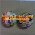 中国制造商EVA迷迷彩玩具球 浮力海绵球 不吸水海绵球厂 图片