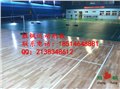 江苏泰州羽毛球木地板，运动馆专用柞木地板报价，请致电胜枫 图片