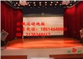 山东临沂市篮球专用实木地板，剧场舞台柞木地板安装，首选胜枫 图片