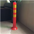 塑料警示柱 PVC警示柱 pu柔性柱 广州壹大橡塑设备厂家 图片