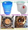 中国专做塑料模具 中式化工桶模具 八角中式密封桶模具工厂地址 图片