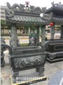 石雕香爐廠家 寺院青石香爐 石香爐生產(chǎn)定做 圖片