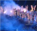 舞台喷雾、舞美——湖南长沙泛珠江地区经贸洽谈会开幕式晚会喷雾 图片