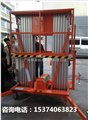 北京12米双柱升降梯 电动双人工作升降高梯价格 图片