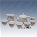 景德镇手绘陶瓷茶具套装批发厂家骨瓷茶具图片 图片