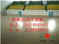 河南篮球木地板厂家，洛阳篮球专用地板价格，请咨询胜枫 图片