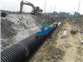 安阳建筑物地下排水管 工程排水系统用钢带波纹管 图片