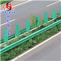 阳泉道路护栏板安装销售定做绿色喷塑护栏板 图片