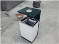 绵阳垃圾桶 专业品牌厂家制造 分类环卫垃圾桶 带烟灰缸 图片