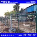 铁路防爬栅栏厂 深圳铁路隔离网 刺丝滚网现货 图片