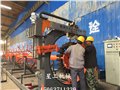 湖北钢筋笼滚焊机厂家  PLC模块控制 批量化生产 山东星工厂家 图片