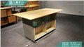 华为创意烤漆展示柜3.1体验桌木纹层板配件柜全国首发 图片