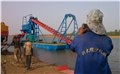 青州淘金设备哪家好 水选沙金机械 水面采金船 图片