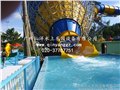 广州沁洋水上乐园设备厂家定制大型户外室内水上滑梯 大喇叭滑梯 图片