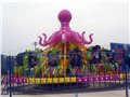 新型旋转类游乐设备章鱼飞舞的价格章鱼飞舞的厂家郑州奇乐迪 图片