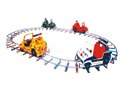 儿童电动小火车110追逐车的价格儿童轨道小火车厂家 图片