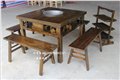 火锅圆桌方桌供应商/武侯区宏远实木家具 供应信息