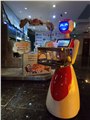 餐厅机器人送餐 图片